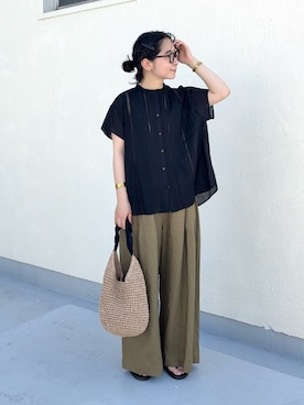 西野きよさん(レディース・152cm)の夏コーディネート