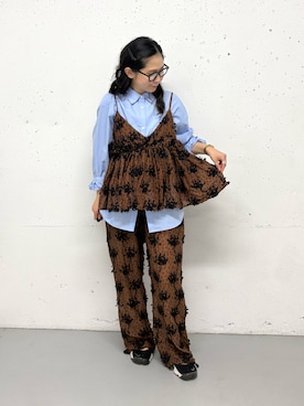 西野きよさん（レディース・152cm）の秋コーディネート