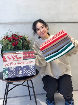 「アイテム（インテリア）」を使った、西野きよさん（レディース・152cm）の秋コーディネート