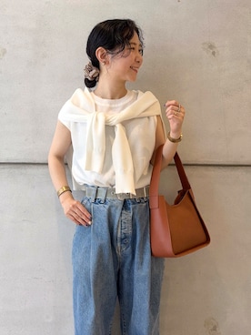 西野きよさん（レディース・152cm）の夏コーディネート