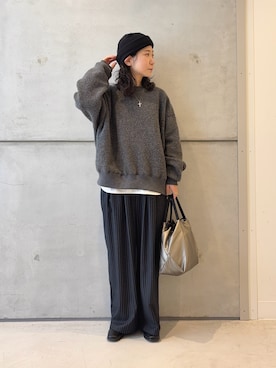 「アイテム（その他トップス）」を使った、西野きよさん（レディース・152cm・30代）の秋コーディネート