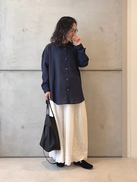 西野きよさん（レディース・152cm）の秋コーディネート