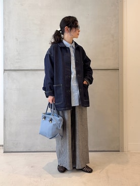 西野きよさん（レディース・152cm）の春コーディネート