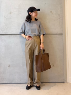 「アイテム（パンツ）」を使った、西野きよさん（レディース・152cm・30代）の夏コーディネート