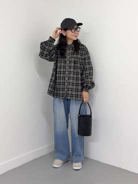 西野きよさん（レディース・152cm）の秋コーディネート