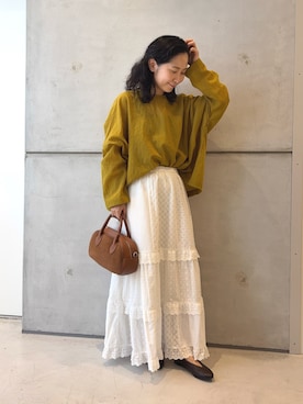 「URBAN RESEARCH DOORS（アーバンリサーチドアーズ）のアイテム」を使った、西野きよさん（レディース・152cm）の秋コーディネート