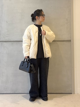 西野きよさん(レディース・152cm)の冬コーディネート