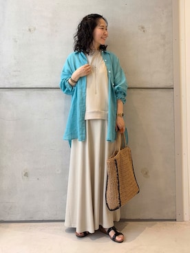 西野きよさん（レディース・152cm）の夏コーディネート