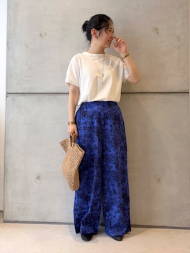 西野きよさん（レディース・152cm）の夏コーディネート