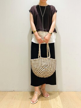 西野きよさん（レディース・152cm）の夏コーディネート