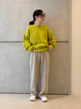 「アイテム（ヘアアクセサリー）」を使った、西野きよさん（レディース・152cm・30代）の秋コーディネート