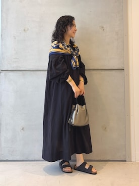 「アイテム（シューズ）」を使った、西野きよさん（レディース・152cm・30代）の秋コーディネート