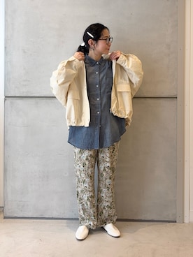 西野きよさん(レディース・152cm)の春コーディネート