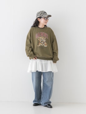 西野きよさん(レディース・152cm)の夏コーディネート