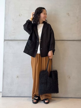 西野きよさん（レディース・152cm）の夏コーディネート