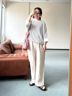 西野きよさん（レディース・152cm）の春コーディネート
