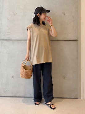 西野きよさん（レディース・152cm）の夏コーディネート