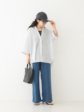 西野きよさん(レディース・152cm)の夏コーディネート