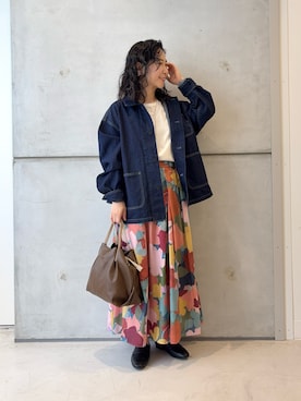 西野きよさん（レディース・152cm・30代）の秋コーディネート