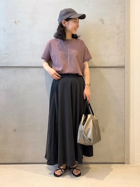 「URTECH」｜今日の西野さん（レディース・152cm）の夏コーディネート