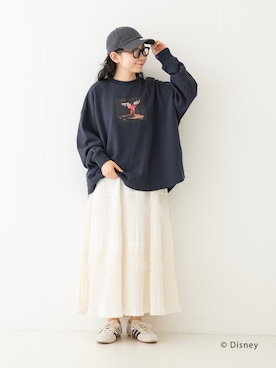西野きよさん(レディース・152cm)の夏コーディネート