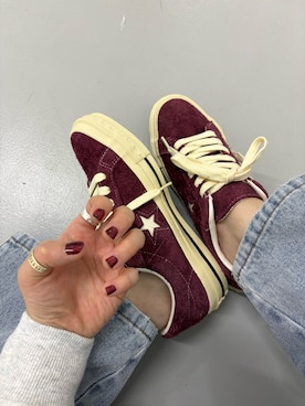 「URBAN RESEARCH（アーバンリサーチ）の『別注』ANDIZUMO×URBAN RESEARCH　ネイルカラー26AW 紅雅（ネイル用品/ネイルケア、レッド系）」を使った、西野きよさん（レディース・152cm）の夏コーディネート