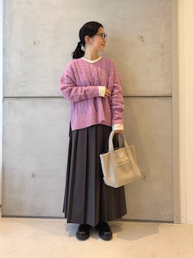 「お洒落さんとつながりたい」｜西野きよさん（レディース・152cm）の秋コーディネート