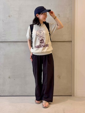 今日の西野さんの（GYMPHLEX | ジムフレックス）を使ったコーディネート