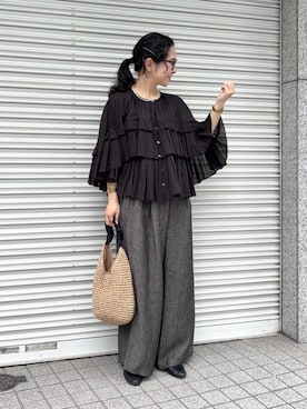西野きよさん（レディース・152cm）の春コーディネート