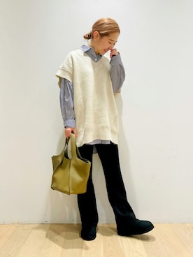 西野きよさん(レディース・152cm)の秋コーディネート