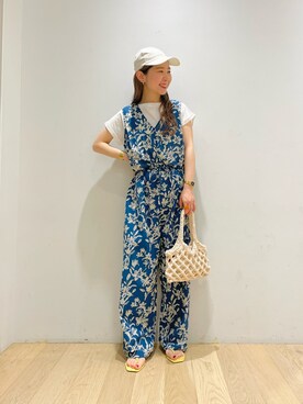 西野きよさん（レディース・152cm）の夏コーディネート