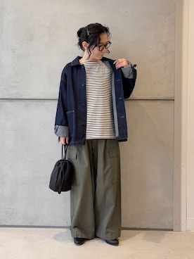 西野きよさん（レディース・152cm）の春コーディネート