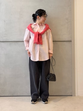 西野きよさん（レディース・152cm）の冬コーディネート