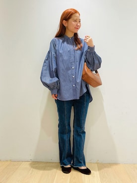 西野きよさん(レディース・152cm)の秋コーディネート