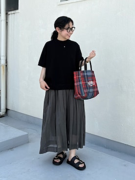 西野きよさん(レディース・152cm)の夏コーディネート