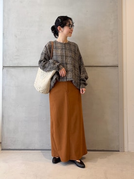 西野きよさん（レディース・152cm）の春コーディネート