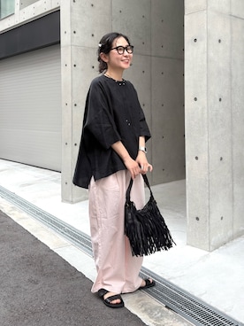 西野きよさん（レディース・152cm）の春コーディネート