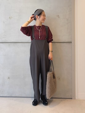 「アイテム（トートバッグ）」を使った、西野きよさん（レディース・152cm・30代）の夏コーディネート