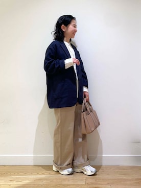 西野きよさん（レディース・152cm）の春コーディネート