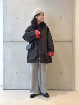 「アイテム（ショルダーバッグ）」を使った、西野きよさん（レディース・152cm・30代）の秋コーディネート