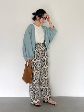 西野きよさん(レディース・152cm)の春コーディネート