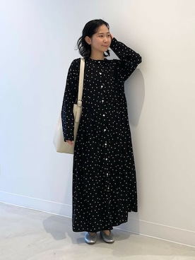 「URBAN RESEARCH Sonny Label（アーバンリサーチサニーレーベル）のアイテム（バッグ）」を使った、西野きよさん（レディース・152cm）の春コーディネート