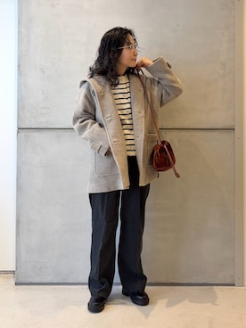 「アイテム（その他アウター）」を使った、西野きよさん（レディース・152cm・30代）の秋コーディネート