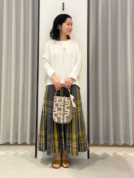 西野きよさん（レディース・152cm）の春コーディネート