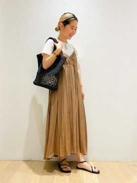 西野きよさん（レディース・152cm）の夏コーディネート