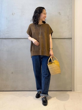 西野きよさん（レディース・152cm）の夏コーディネート