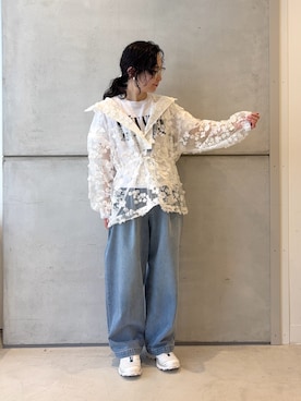 西野きよさん(レディース・152cm)の春コーディネート