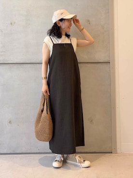 「アイテム（ワンピース/ドレス）」を使った、今日の西野さん（レディース・152cm）の夏コーディネート