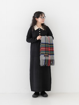 「30代」｜西野きよさん（レディース・152cm）の秋コーディネート