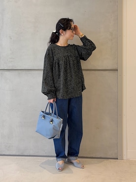 「lee101」｜西野きよさん（レディース・152cm）の冬コーディネート